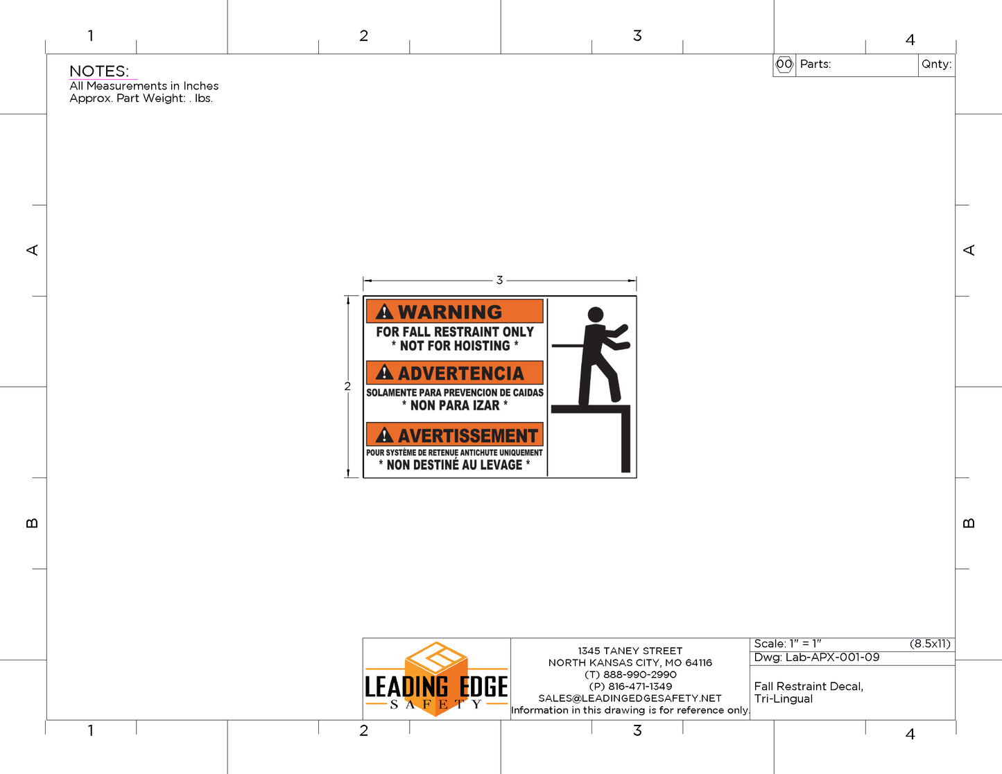 TRIREX WARNING LABELS