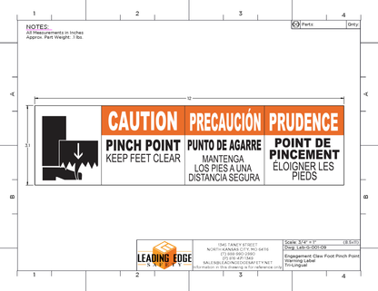 R-2000 WARNING LABELS