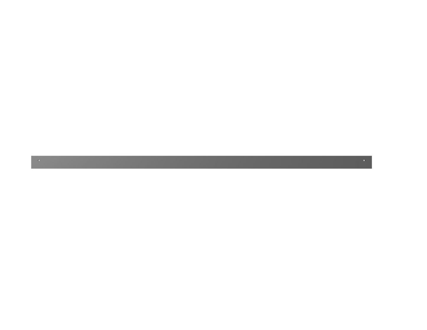 Permanent Ballasted Guardrail System