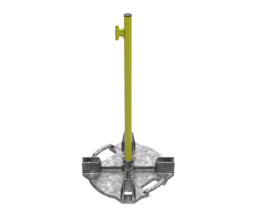 Ballasted Warning Line System